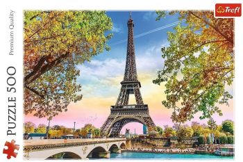 TRF37330 - Puzzel 500 stukjes Romantisch Parijs