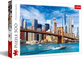 TRF37331 - Puzzel van 500 stukjes over New York