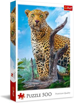TRF37332 - Wilde luipaard puzzel van 500 stukjes
