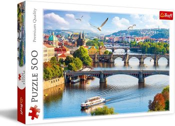 TRF37382 - Puzzel 500 stukjes Praag Tsjechië