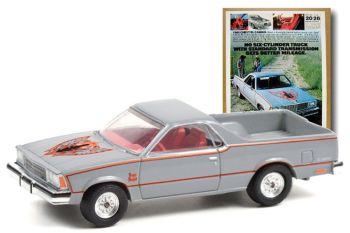 GREEN39080-D - CHEVROLET El Camino 1980 VINTAGE AD AUTO'S in blisterverpakking
