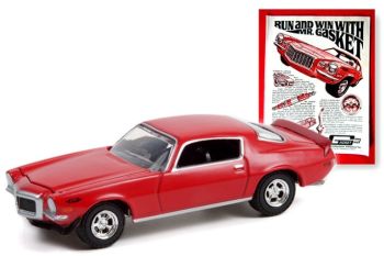 GREEN39090-B - 1970 CHEVROLET Camaro uit de VINTAGE AD CARS serie onder blister
