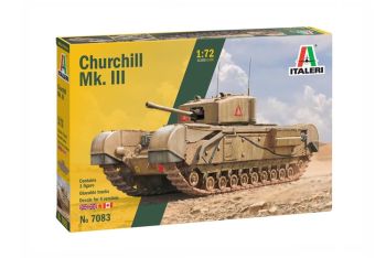 ITA7083 - Churchill Mk.III tank om in elkaar te zetten en te schilderen