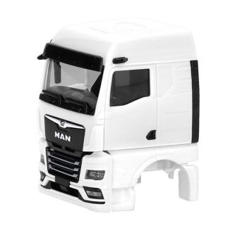 HER086370 - MAN TGX GM-cabine met achteruitkijkcamera, wit - 2 onderdelen om in elkaar te zetten