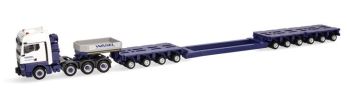HER318839 - MAN TGX GX 8x4 met 4+6-assige aanhangwagen WASEL