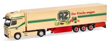 HER318938 - MERCEDES BENZ Actros L G 4x2 met 3-assige koelaanhangwagen KEMPEN