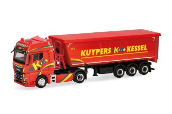 HER319065 - MAN TGX GX 4x2 met 3-assige kiepwagen KUYPERS