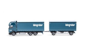 HER958769 - SCANIA CR20 HD 6x2 met laadbak en 1+1 assige aanhangwagen LEIMGRUBER