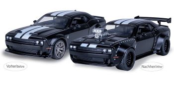 JAM402615 - 2022 DODGE Challenger SRT Jailbreak 2-in-1 Zwart Bouwbaar