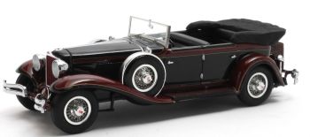 MTX40307-013 - CORD L-29 Phaeton Sedan cabriolet 1931 Zwart en bruin - Gelimiteerd tot 120ex.