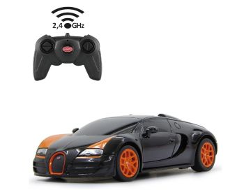 JAM404551 - Bugatti Grand Sport Vitesse Zwart - Radiografisch bestuurd