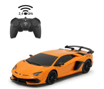 JAM405186 - Lamborghini Aventador SVJ Oranje - Radiografisch bestuurd