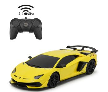 JAM405187 - Lamborghini Aventador SVJ Geel - Radiografisch bestuurd