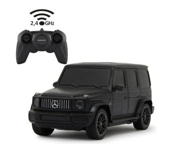 JAM405191 - MERCEDES AMG G63 Matzwart met getinte ruiten - Radiografisch bestuurd