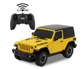 JAM405194 - Jeep Wrangler JL Geel - Radiografisch bestuurd