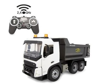JAM406312 - Radiografisch bestuurbare VOLVO FMX 6x4 met Meiller-kipperopbouw