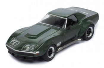 IXOCLC414N - CHEVROLET Corvette C3 custom 1972 metallic groen