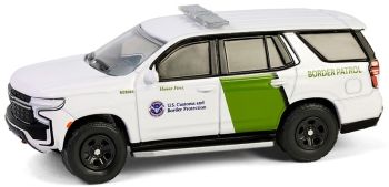 GREEN43035-F - CHEVROLET Tahoe 2023 U.S. Douane HOT PURSUIT blisterverpakking