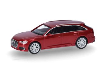 HER430647-005 - AUDI A6 Avant rood metallic