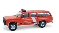 GREEN43065-F - 1991 GMC Suburban - Canadian Coast Guard Hot Pursuit Series - Canada Special Edition, nog in de originele verpakking.