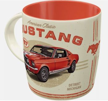 MU43076 - Retro mok FORD Mustang