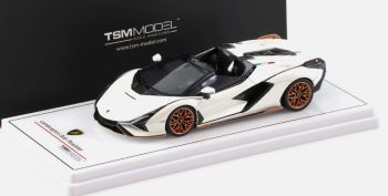 TSM430832 - LAMBORGHINI Sian Roadster 2020 Wit