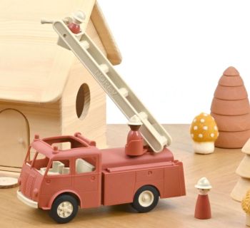 NOREV431050 - Berliet Brandweerwagen - Plastigam-serie