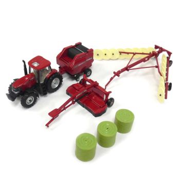 ERT44078 - Hooipakket – CASE IH Puma 240 CVT Mower 8312 zwaden- en balenpers