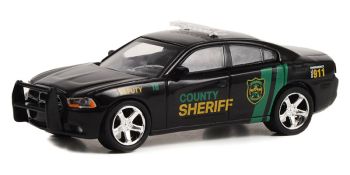 GREEN44980-D - DODGE Charger Pursuit Sheriff 2011 uit de TV serie YELLOWSTONE in blisterverpakking