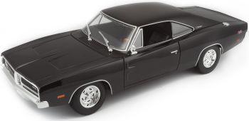 MST31387BL - 1969 Dodge Charger R/T Zwart