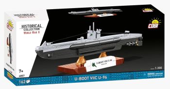 COB4857 - Onderzeeboot Type VIIC U-96 - 162 onderdelen