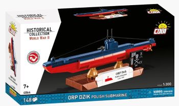 COB4864 - Poolse onderzeeboot ORP Dzik - 148 onderdelen