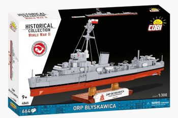 COB4865 - Torpedobootjager ORP Błyskawica - 664 onderdelen