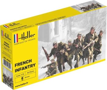 HEL49602 - Franse infanterie om te assembleren en te schilderen