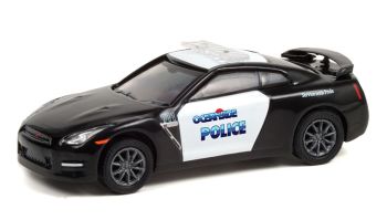 GREEN42960-D - NISSAN GT-R 2015 Police Oceanside in blisterverpakking
