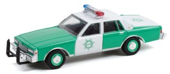 GREEN42980-B - CHEVROLET Caprice 1989 Sheriff van San Diego HOT PURSUIT serie 40 in blisterverpakking