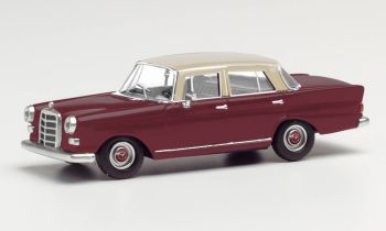 HER430739 - MERCEDES 200 Rood en crème