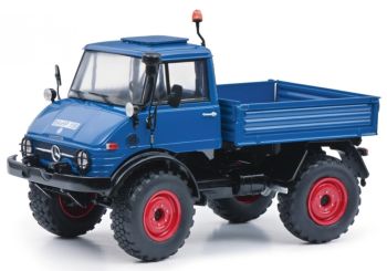 SCH444 - MERCEDES Unimog 406 Blue Beperkt tot 1500 exemplaren