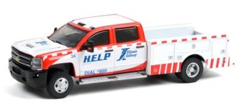 GREEN46070-D - CHEVROLET Silverado 3500 2018 Illinois tolweg in blisterverpakking