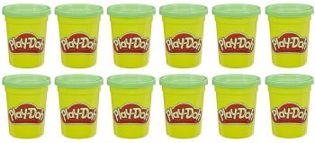 HASE4828 - 12 potjes Play-doh boetseerklei – Groen