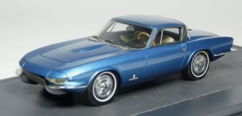 MTX50302-031 - CHEVROLET Corvette Rondine I 1963 metallic blauw - Beperkt tot 408ex.