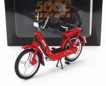 KKS50CC10031 - Bromfiets VESPA Piaggio Ciao 1985 rood