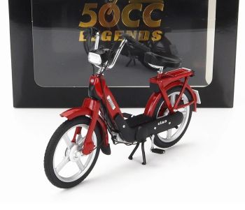 KKS50CC10033 - Vespa Piaggio Ciao bromfiets, 1985, metallic rood