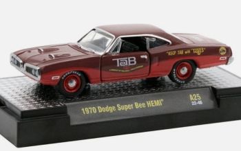 M2M-52500A25-C - DODGE Super Bee HEMI 1970 TAB in blisterverpakking