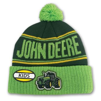 MC53093450GR - John Deere tractormuts met pompon voor kinderen
