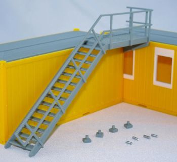 MSM5548/01 - Trap voor terreinbungalow type A - miniatuur