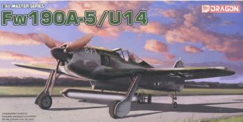 DRA5569 - FOCKE WULF Fw190A-5 / U-14 vliegtuigen om in elkaar te zetten en te schilderen