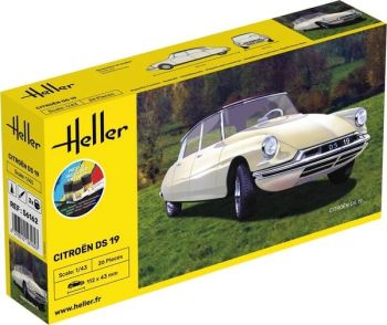 HEL56162 - Startpakket met lak en accessoires - CITROEN DS 19 om zelf te monteren
