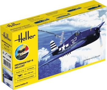 HEL56272 - Kit di montaggio e verniciatura - GRUMMAN F6F-5 Hellcat