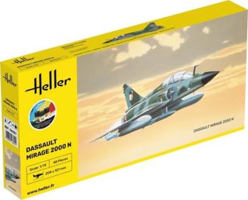 HEL56321 - Startpakket met verf en accessoires - DASSAULT Mirage 2000 N om zelf te monteren
